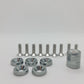 M6 Washer set (Gunmetal Grey)