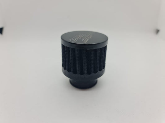 50mm Black Breather Filter 25mm inlet