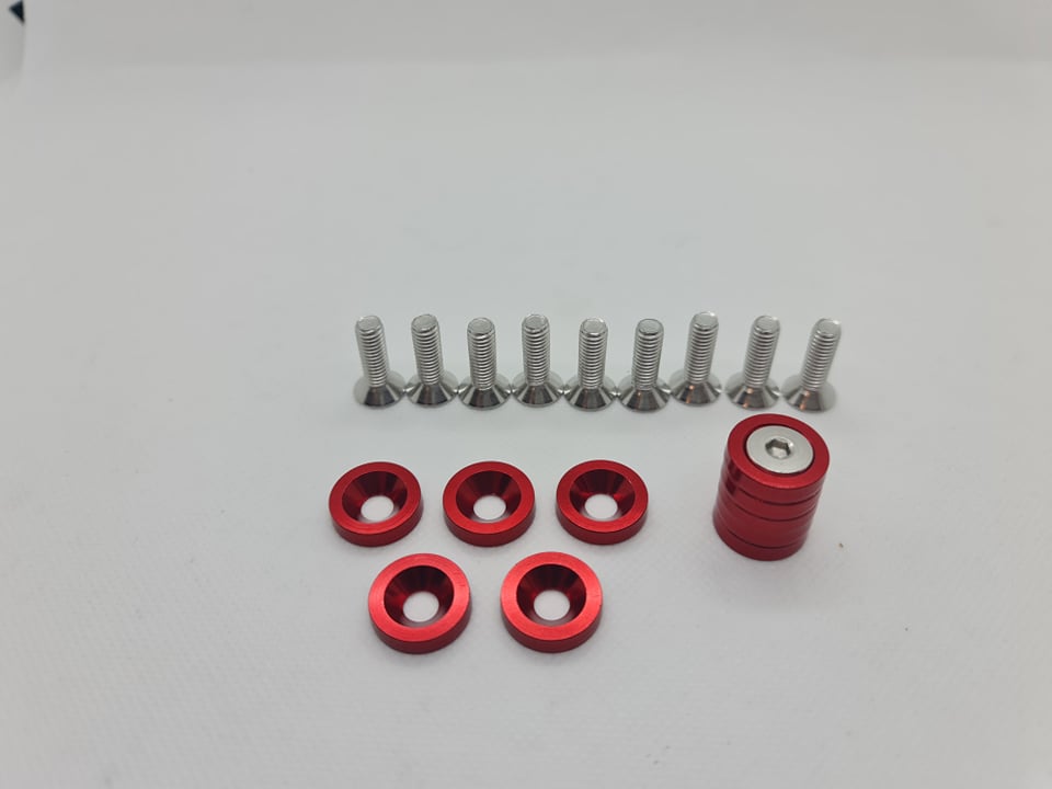 M6 Washer set (Red)