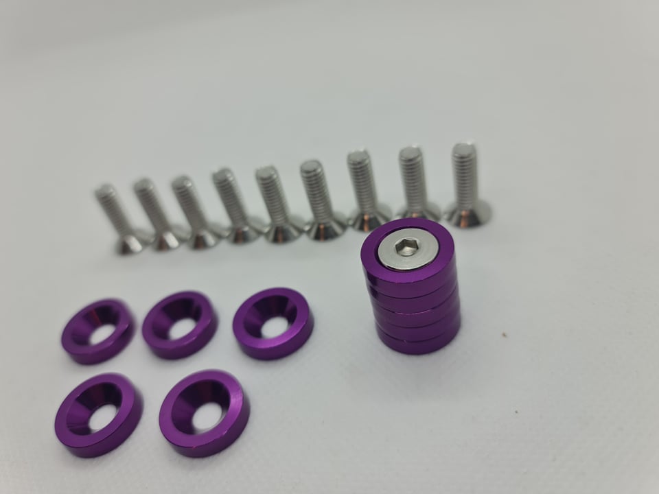 M6 Washer set (Purple)