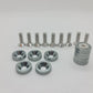 M6 Washer set (Gunmetal Grey)