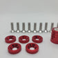 M6 Washer set (Red)