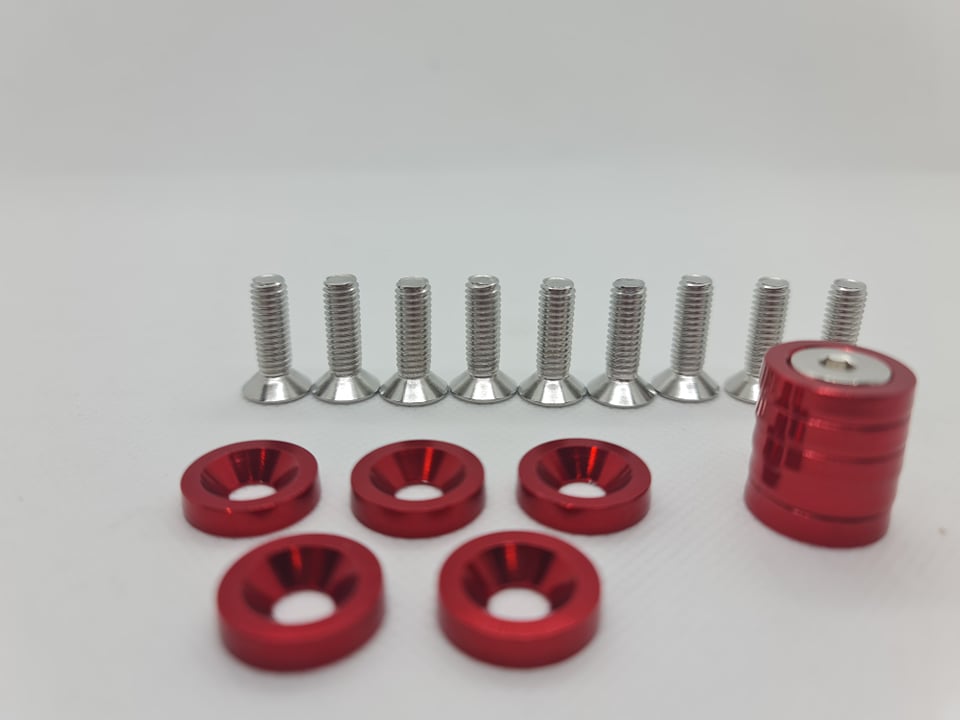 M6 Washer set (Red)